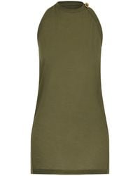 Balenciaga - Backless Halterneck Top - Lyst
