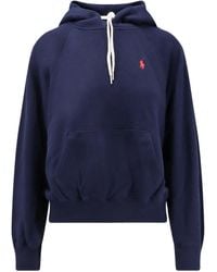 Polo Ralph Lauren - Pony Embroidered Drawstring Hoodie - Lyst