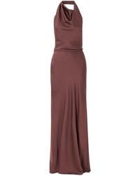 Jonathan Simkhai - Reanon Halterneck Maxi Dress - Lyst