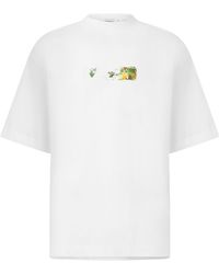 Off-White c/o Virgil Abloh - Printed T-Shirt - Lyst