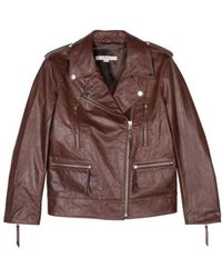 REMAIN Birger - Christensen Zip-Up Biker Jacket - Lyst