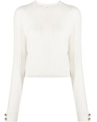 Chiara Ferragni - Crewneck Long-Sleeved Jumper - Lyst