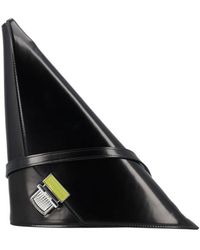 MSGM - Triangle-Shape Clutch Bag - Lyst