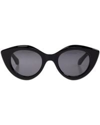 Alaïa - Alaïa Cat-Eye Frame Sunglasses - Lyst