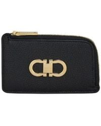 Ferragamo - Ferragamo Compact Credit Card Holder - Lyst
