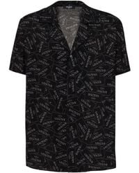 Balmain - Short Sleeve Shirts - Lyst