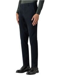 Canali - Casual Pants With Belt Loops - Lyst