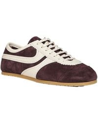 Dries Van Noten - Suede Panel Low-Top Sneakers - Lyst