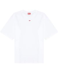 DIESEL - T-Boxt-D Embroidered D Patch Crewneck T-Shirt - Lyst