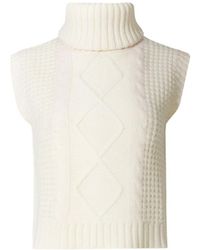 Perfect Moment - Crystal Knitted Vest - Lyst