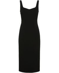 Max Mara - Studio Mstsala Sweetheart Midi Dress - Lyst