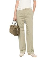 Fabiana Filippi - Elastic Waist Casual Pants - Lyst