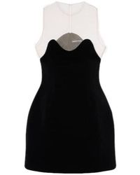 David Koma - Wave Tulle Minidress - Lyst