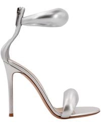 Gianvito Rossi - Flat High-Heeled Sandals - Lyst