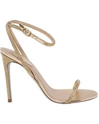 Rene Caovilla - René Caovilla Embellished Heeled Sandals - Lyst