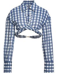 Jacquemus - Long-Sleeved Plaid Shirt - Lyst