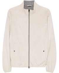 Herno - Zip-Up Long-Sleeve Jacket - Lyst