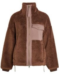 Varley - Panelled Fleece Jacket - Lyst