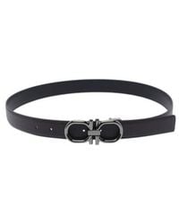 Ferragamo - Ferragamo Logo-Engraved Buckle Belt - Lyst