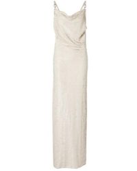 Coperni - Draped Open-Back Sequined Maxi Dress - Lyst
