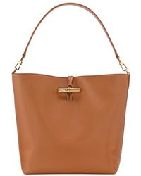 Longchamp - Le Roseau M Hobo Bag - Lyst