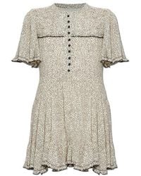 Isabel Marant - Isabel Marant Étoile Daynia Printed Mini Dress - Lyst