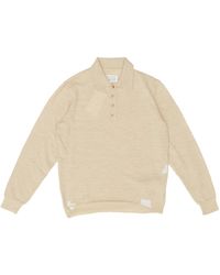 Maison Margiela - Long Sleeved Polo Shirt - Lyst