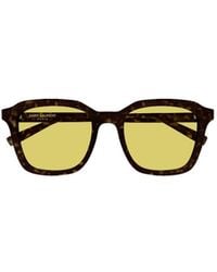 Saint Laurent - Sl 457 Rectangular Sunglasses - Lyst