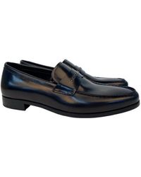 Giorgio Armani - Logo Business Casual Shoes - Lyst