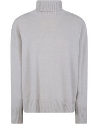 Soeur - William Oversized Turtleneck Knitted Sweater - Lyst