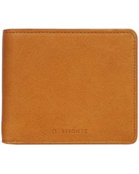 Il Bisonte - Logo Double Fold Wallet - Lyst