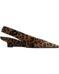 TOTEME - 30Mm Leopard-Print Pointed-Toe Pumps - Lyst
