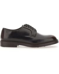 Doucal's - Round-Toe Lace-Up Derby Shoes - Lyst