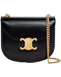 【CELINE】BESACE TALULAH SHOULDER BAG Celine Chain Besace Talulah in Black | Lyst