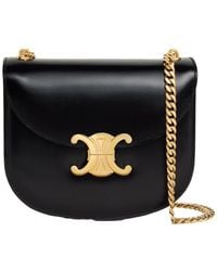 Celine - Teen Chain Besace Triomphe - Lyst