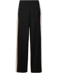 Kallmeyer - Phoebe Wool-Crepe Straight-Leg Pants - Lyst