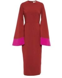 ROKSANDA - Zimara Midi Dress - Lyst