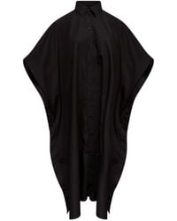 MM6 by Maison Margiela - Side Slits Midi Dress - Lyst