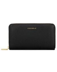 Coccinelle - Logo Lettering Zipped Wallet - Lyst