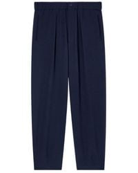 Giorgio Armani - Pleat Detailed Trousers - Lyst