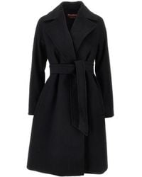 Max Mara - Studio Dravenna Belted Coat - Lyst