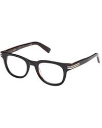 ZEGNA - Square Frame Glasses - Lyst