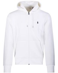 Polo Ralph Lauren - Pony Embroidered Zip-Up Hoodie - Lyst