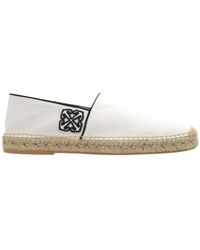 Off-White c/o Virgil Abloh - Anglette Arrow-Embroidered Slip-On Espadrilles - Lyst