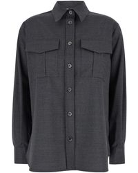 P.A.R.O.S.H. - P.A.R.O..H. Button-Up Long-Sleeved Shirt - Lyst