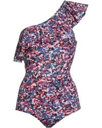 Isabel Marant - Floral-Print One-Piece Swimsuits - Lyst