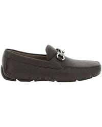 Ferragamo - Gancini Horse-Bit Driver Loafers - Lyst