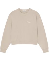 Givenchy - Stamp Printed Crewneck Sweatshirt - Lyst