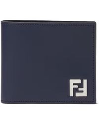 Fendi - Squared Ff Bi-Fold Wallet - Lyst
