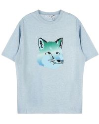 Maison Kitsuné - Short Sleeve T-Shirt - Lyst